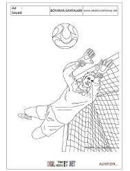 Futbol boyama sayfaları